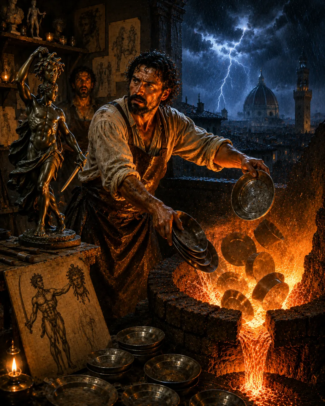 Il gigante di bronzo di Benvenuto Cellini 