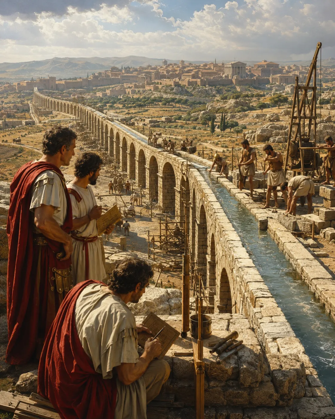 Come i Romani portarono l'acqua in cima al mondo