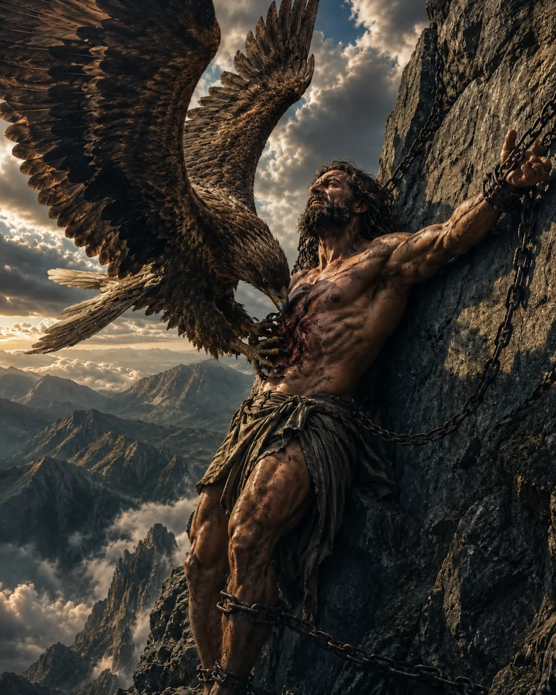 Prometeo, il Titano che sfidò Zeus e donò il fuoco agli uomini