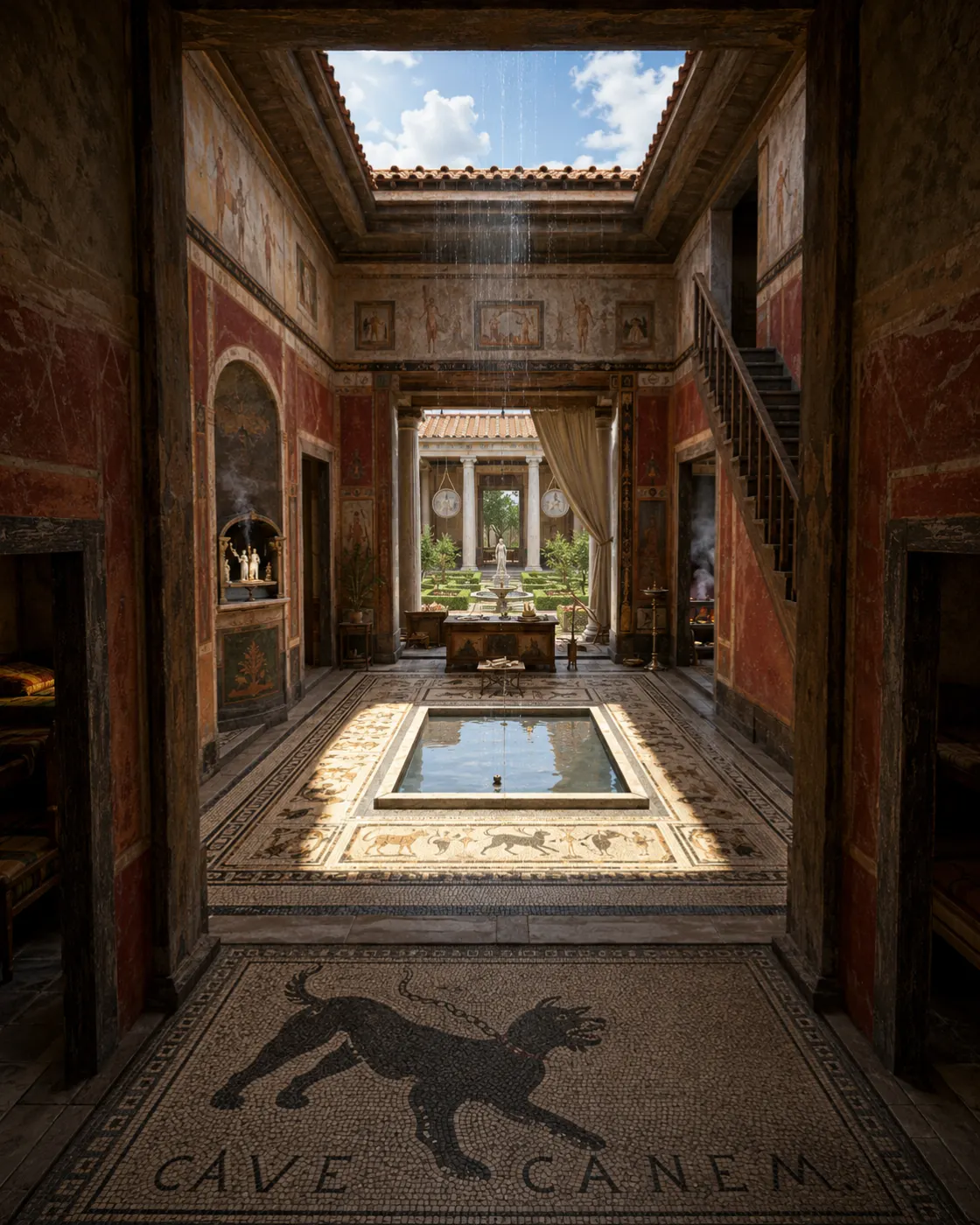 Un viaggio nella domus romana tra lusso, ombre e segreti
