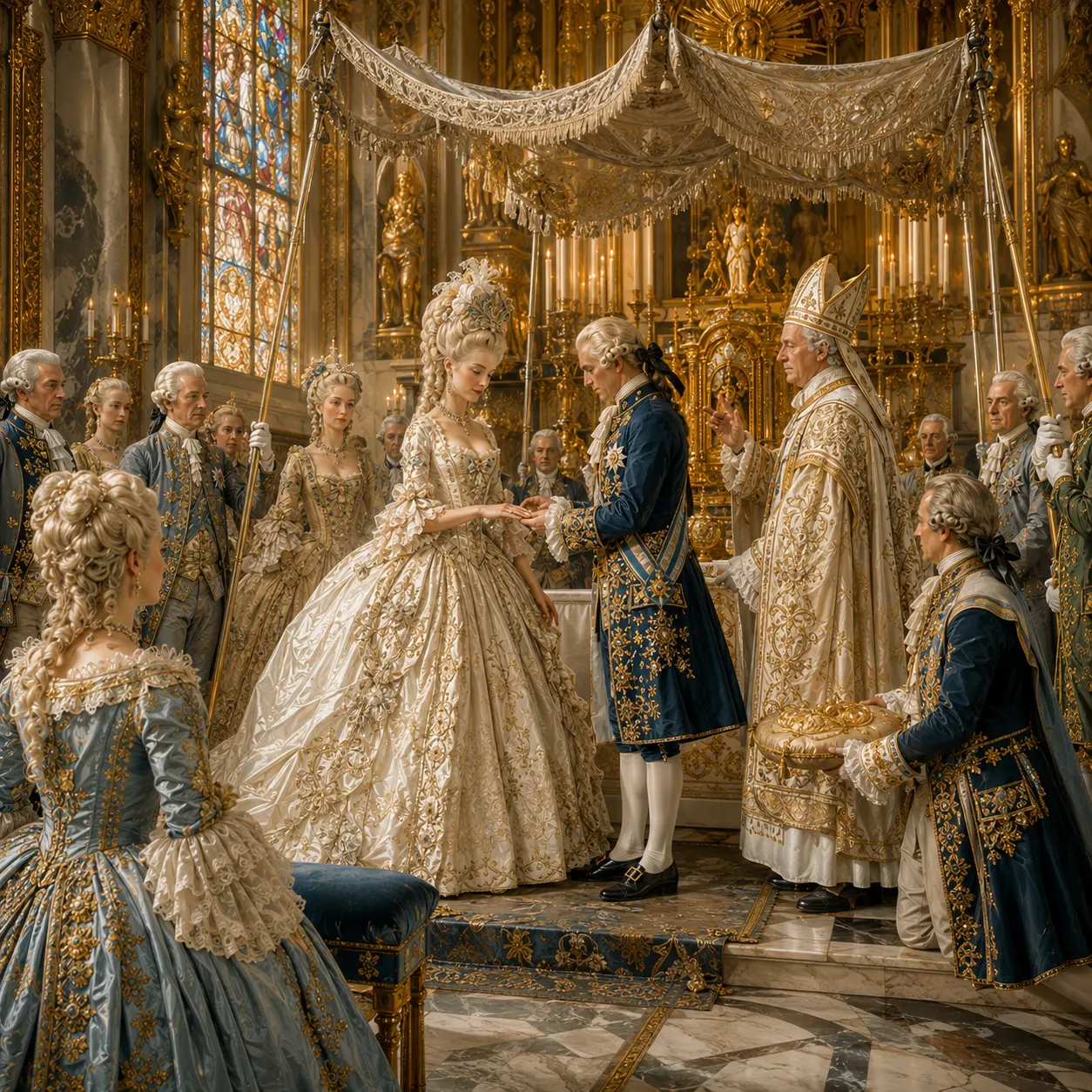 Il matrimonio reale alla Reggia di Versailles